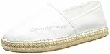 Calvin Klein Espadrille Co Wn, Espadrillas Donna, Bianco Brillante, 39 EU