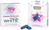 Zeus Party Chewing Gum di Chiara Ferragni per Daygum Gomme da Masticare di Chiara Ferragni Insta White Una Confezione Bianca e Una Rosa