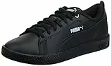 PUMA Smash Wns V2 L, Sneaker Donna, Nero Puma Black Puma Black, 39 EU