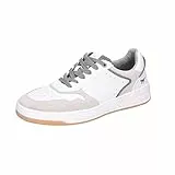 Mustang 4187-301, Scarpe da Ginnastica Uomo, Beige e Bianco, 44 EU