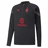 AC Milan Training 1, 4 Zip Top Giacca Uomo Nero Asfalto M