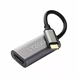 Adattatore USB C (Tipo C) 3.1 a HDMI 4K, Type C Thunderbolt 3 a HDMI Femmina per MacBook, iPad,Surface Pro,Dell,XPS, Samsung, Huawei e altri telefoni cellulari su TV/Proiettore/Monitor