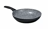 Aeternum, Black Pearl, Padella Antiaderente, Adatta a Induzione, Diametro 28 cm, Alluminio, Nera