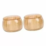 Cabilock 1 Paio Go Jar Contenitore Di Stoccaggio Degli Scacchi Go Game Go Bowl Go Pezzi Degli Scacchi Vaso Go Degli Scacchi Vaso Degli Scacchi Scatola Di Pezzi Contenitore In Legno