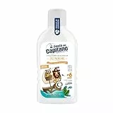 Pasta del Capitano, Collutorio Junior al Gusto Menta Dolce, Senza Alcool, Previene la Formazione di Carie, Ideale per Bambini a Partire dai 6 Anni di Età, 100% Made in Italy, Flacone da 400 ml