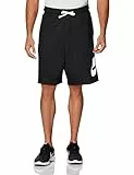 Nike DX0502-010 M NK Club Alumni HBR FT Short Pantaloni Sportivi Uomo Black/White/White M