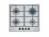 Bosch Elettrodomestici PGP6B5B85 Serie 4, Piano cottura a gas, 60 cm, acciaio inox