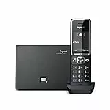 Gigaset COMFORT 550 A IP FLEX, Cordless VoIP e analogico, adatto a tutti gli operatori telefonici. Nero, Italia