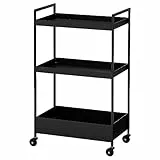 Ikea Nissafors Utility cart Nero 19 7/8x11 3/4x32 5/8 203.997.77