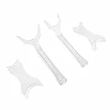 HEALIFTY Apri apri-dentiere retrattore labbra guancia denti apri denti ortodontici 4pcs
