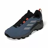adidas Terrex Eastrail Gore-Tex Hiking, Shoes-Low (Non Football) Uomo, Blu (Wonder Steel/Grey Three/Semi Impact Orange), 43 1/3 EU