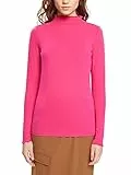 edc by ESPRIT Long Sleeve Maglia a Maniche Lunghe, Rosa (Fucsia 660), S Donna