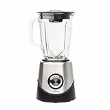 H.Koenig Mx15/Genie Frullatore, Blender, 500 W, Vetro, Nero/Grigio