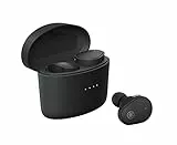 Yamaha TW-E5B - Auricolari In-Ear True Wireless Bluetooth con Custodia di Ricarica e Microfono Integrato, True Sound, aptX Adattivo, Modalità Gaming, Suono Ambientale, Listening Care, IPX5, Nero
