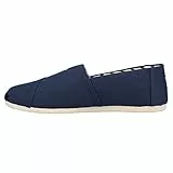 TOMS Alpargata Loafer Flat, Mocassino Basso, Blu Navy, 43 EU