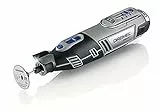 Dremel 8220 Utensile rotante a batteria 12 V kit con 1 complemento, 5 accessori, per intagliare, incidere, tagliare, levigare e più