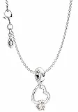 Pandora 75252 - Collana elegante da donna con ciondolo a forma di cuore Highlights in argento 925, meravigliosa idea regalo
