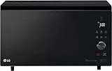LG MJ3965BPS Forno Microonde Smart Inverter Combinato e Ventilato con Doppio Grill, 39 Litri, 1350 W, Programmi Automatici, 5 Livelli di Potenza, Piatto Microonde Crispy Incluso - Nero Fumè