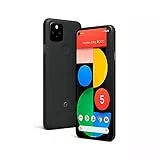 Google Pixel 5 128 GB 5G telefono cellulare solo nero – Smartphone sbloccato senza SIM – il miglior smartphone 5G GA01316-UK, Just Black
