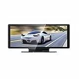 Aumotop 4K DVR Dash Camera Registratore di guida anteriore e posteriore con touchscreen da 10,26 pollici Supporto WiFi integrato Monitor di parcheggio G-Sensor Registrazione in loop Chiamate