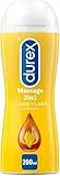 Durex Massage 2 in 1, Gel Lubrificante Intimo a Base Acqua e Gel per Massaggi, con Ylang Ylang, 200 ml