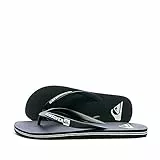 Quiksilver Molokai, Sandali Uomo, Nero Black Black White Xkkw, 44 EU