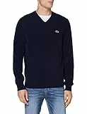 Lacoste AH1951 Maglione, Blu (Marine), L Uomo
