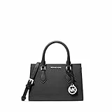 Michael Kors Sheila - Borsa vegana piccola in pelle non pelle, nero