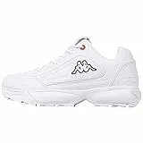 Kappa Rave Nc, Scarpe da Ginnastica Basse Uomo, Bianco, 39 EU