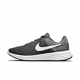 Nike Revolution 6, Scarpe de Gimnastica Uomo, Iron Grey White Smoke Grey Black, 43 EU