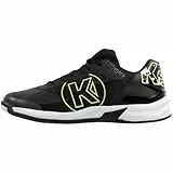 Kempa Attack 2.0, Scarpe da Pallamano Unisex-Adulto, Nero, 42 EU