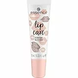 Essence lip Care COCOA BUTTER, balsamo per labbra, bianco, nutriente, naturale, vegano, senza parabeni, senza particelle di microplastica, senza nanoparticelle, confezione da 1 (10 ml)