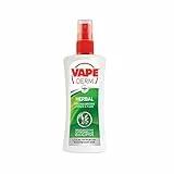 12 x VAPE DERM HERBAL Lozione Antipuntura Spray 100 ML