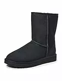UGG Classic Short Ii, Stivali classici, Donna, Nero, 38 EU