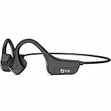 Guudsoud Cuffia Conduzione Ossea Bluetooth 5.3, Auricolari Aperti con Microfono,8 ore di Musica o Telefonate, Auricolari senza Fili Resistenti al Sudore IP65, Per Corsa, Camminate, Ciclismo, Palestra
