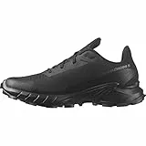 Salomon Alphacross 5 Scarpe da Trail Running da Donna, Grip potente, Comfort a lunga durata, Performance versatili, Black, 37 1/3