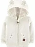 Simple Joys by Carter's Giacca Maglione con Cappuccio e Fodera in Sherpa Unisex Bimbi, Avena, 24 Mesi