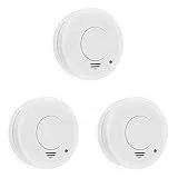 Smartwares RM250 1YR Rilevatore di Fumo, 9 V, 1 pezzo (Confezione da 3)