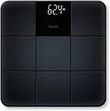 Beurer GS 235 Bilancia in Vetro con Superficie Antiscivolo e Magic Display, nero