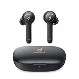 Soundcore Cuffie Bluetooth Life P2, auricolari bluetooth con 4 microfoni, 40 ore di riproduzione, IPX7, riduzione dei rumori cVc 8.0, driver in grafene, cuffie wireless per lavoro e viaggio