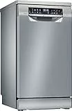 Bosch Elettrodomestici SPS6ZMI35E Serie 6, Lavastoviglie da libero posizionamento, 45 cm, color inox