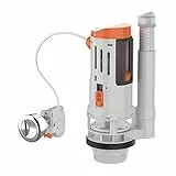 Ibergrif M20522 meccanismo di cavo universale per WC filo a filo 3/5 litri per ottenere risparmio idrico - Facilità di installazione e regolabile