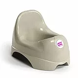 OKBABY Relax Vasino per Bambini con Seduta Ergonomica e Schienale Rialzato, Grigio