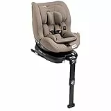 Chicco Seat3Fit i-Size Seggiolino Auto (40-125 cm) ISOFIX Girevole a 360° e Reclinabile, Bambini 0-7 Anni con Cuscino Riduttore, Poggiatesta Regolabile, Protezioni Laterali, Beige