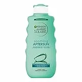 Garnier Ambre Solaire Latte Doposole, Per Viso e Corpo, Effetto Rinfrescante e Pelle Nutrita, Ideale per Tutti i Tipi di Pelle, Arricchito con Aloe Vera, Maxi Formato 400 ml