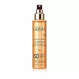 Lierac Sunissime Latte Solare Corpo SPF50+ Anti Età, Protezione UVB, UVA, Infrarossi, per Tutti i Tipi di Pelle, Formato da 150 ml