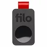 Filo Tag Trova Chiavi 2021, Localizzatore di Oggetti tramite App. Keyfinder e Tracker Bluetooth, Ritrova gli Oggetti che Hai Perso, Misure: 25x41x5mm, Pack da 1, Colore Nero
