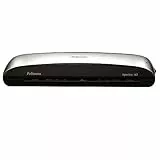 Fellowes plastificatrice Spectra A3, formato A3, fino a 125 Micron, per casa e ufficio, plastificatrice con leva di sblocco e modalità riposo, riscaldamento in 4 minuti, starter pack con 10 pouches