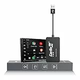 Carlinkit Adattatore CPC200-CCPA, per autoradio Android aftermarket, supporta CarPlay wireless e Android Auto (si prega di installare autokit.apk sul sistema dell'auto prima dell'acquisto)