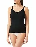 sloggi GO Shirt 01 C2P, Canottiera, Donna, Nero (Black), S